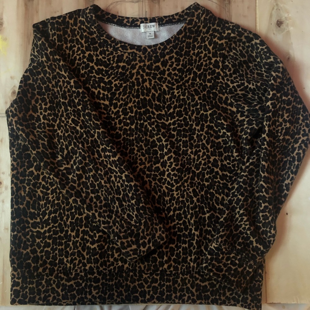 J.Crew Leopard Sweater